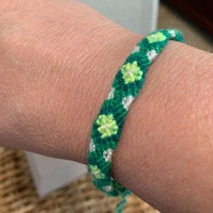 Hand weaved bracelet